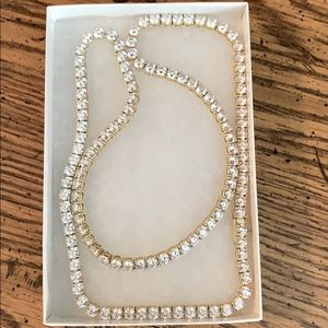 Diamond tennis chain